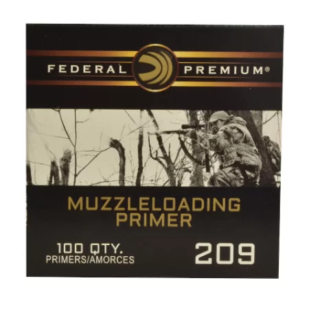 Federal 209 Muzzleloader Primers Premium Box of 100