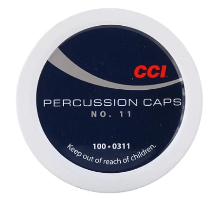 CCI #11 PERCUSSION CAPS BOX OF 1000